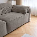 Custom Sofa Slipcover — Performance HH200 · Café au Lait