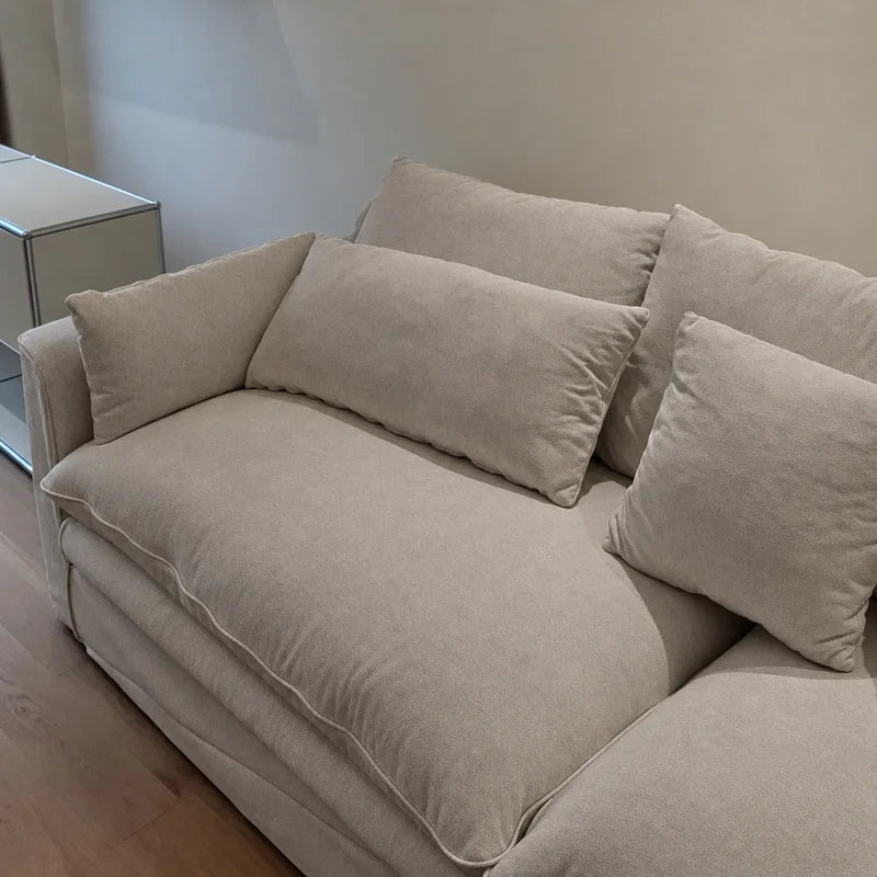 Custom Sofa Slipcover — Performance HH200 · Greige
