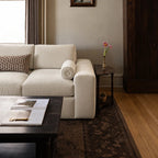 Custom Sofa Slipcover — Performance HH200 · Soft Warm Ivory