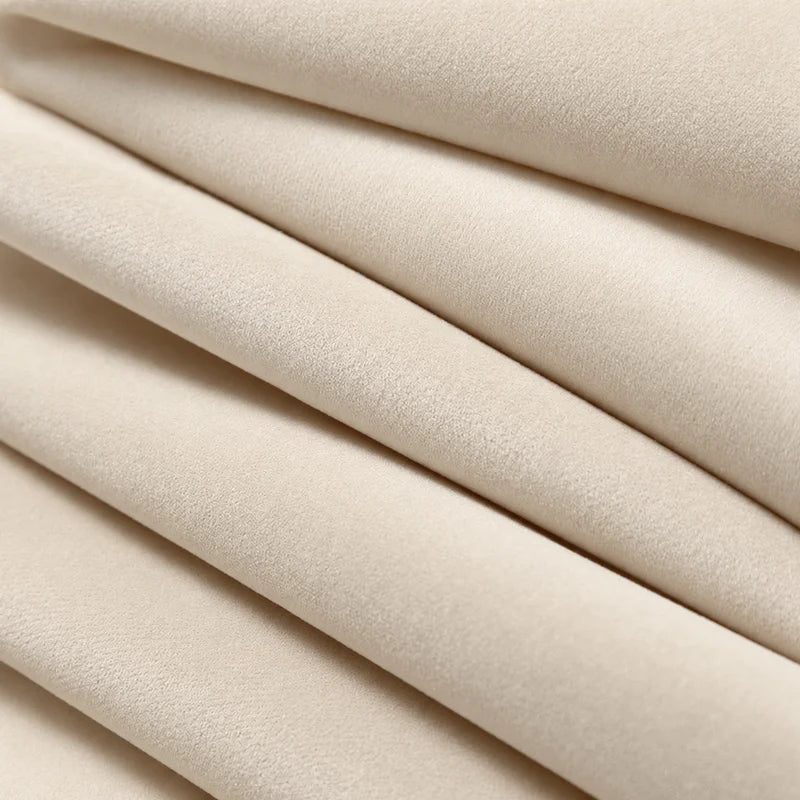 Custom Bed Frame Cover — Performance HH200 · Soft Warm Ivory White