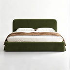Custom Bed Frame Cover — Performance HH200 · Avocado Green
