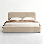 Custom Bed Frame Cover — Performance HH200 · Champagne Beige