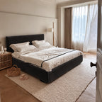 Custom Bed Frame Cover — Performance HH200 · Charcoal