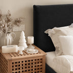 Custom Bed Frame Cover — Performance HH200 · Charcoal