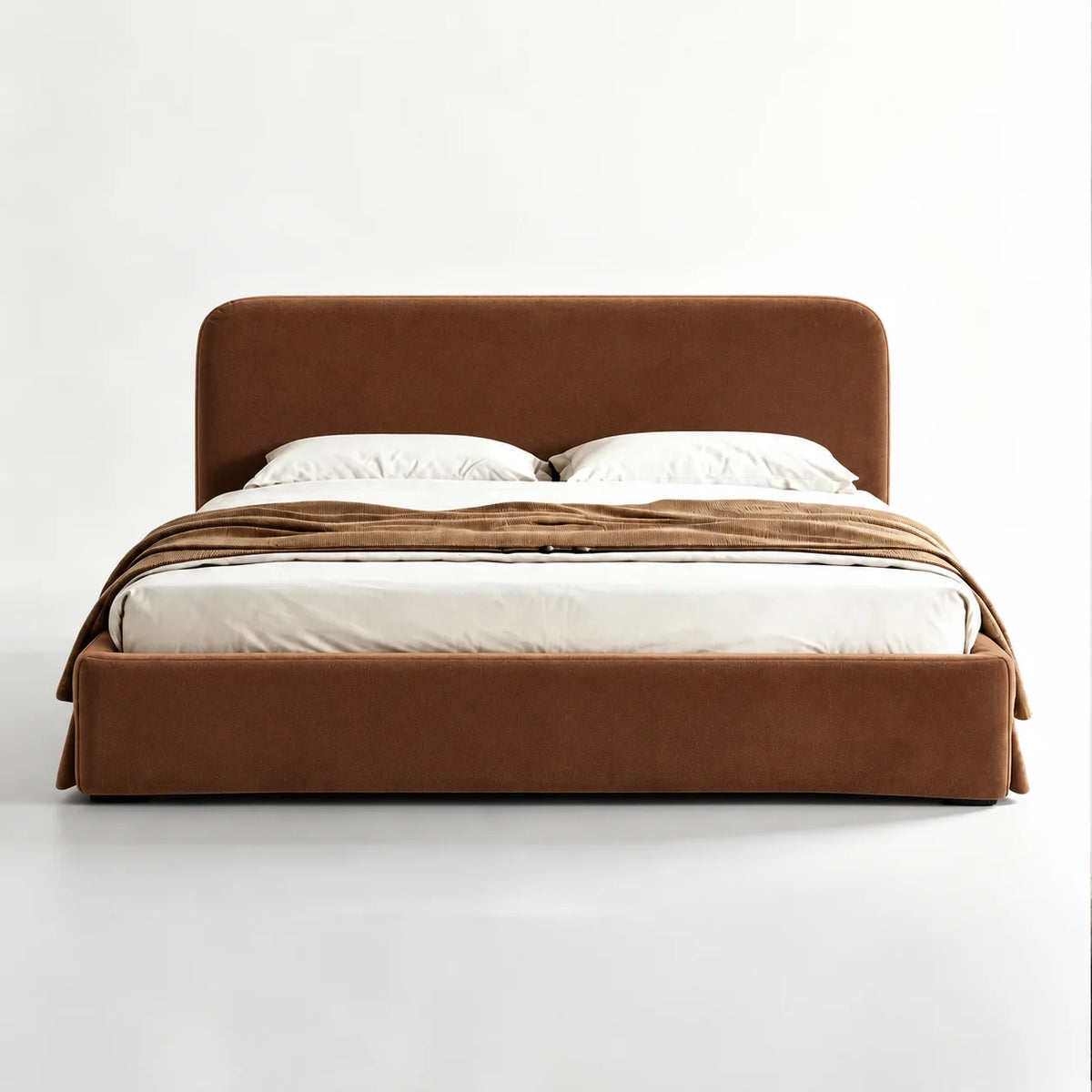 Custom Bed Frame Cover — Performance HH200 · Cinnamon