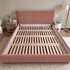 Custom Bed Frame Cover — Performance HH200 · Dusty Rose
