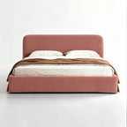 Custom Bed Frame Cover — Performance HH200 · Dusty Rose