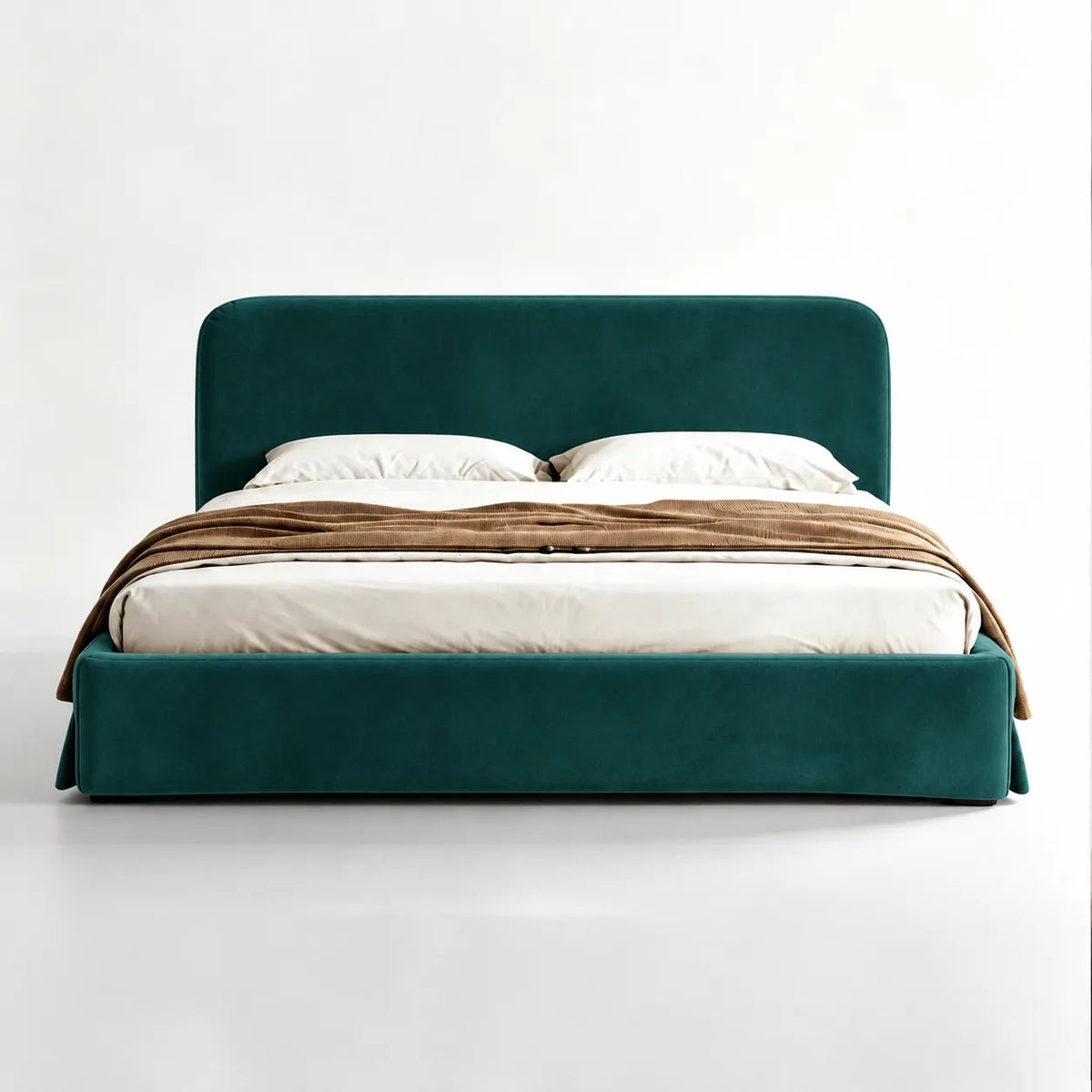 Custom Bed Frame Cover — Performance HH200 · Forest Green