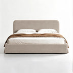 Custom Bed Frame Cover — Performance HH200 · Greige