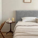 Custom Bed Frame Cover — Performance HH200 · Soft Silver Gray
