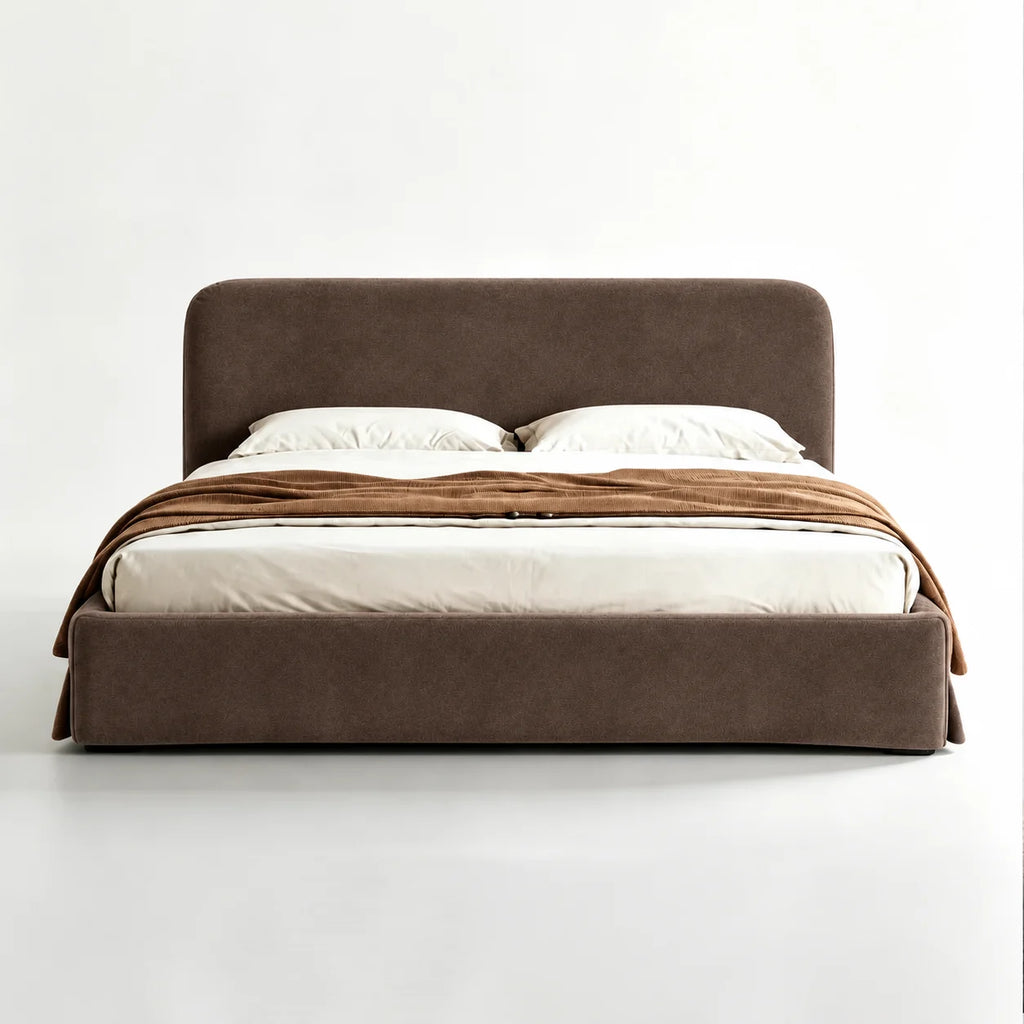 Custom Bed Frame Cover — Performance HH200 · Taupe
