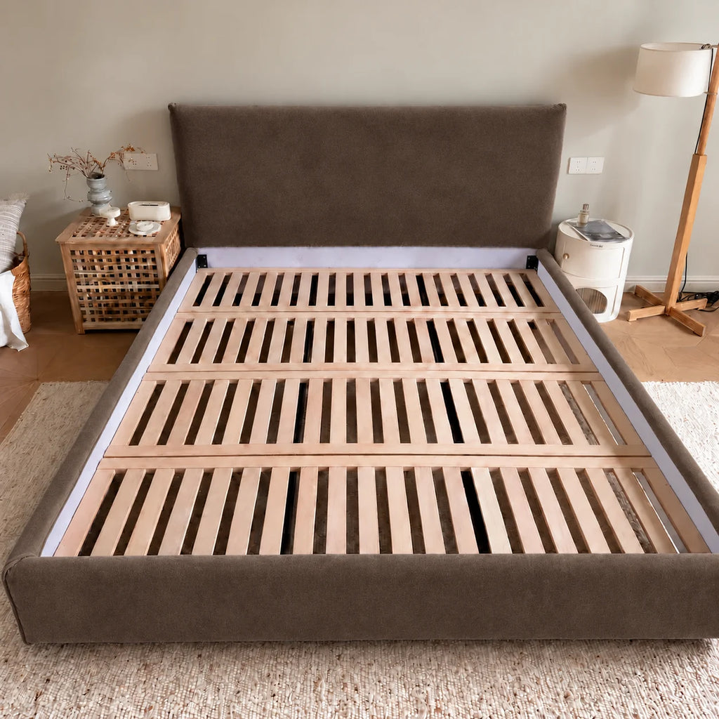Custom Bed Frame Cover — Performance HH200 · Taupe