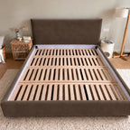 Custom Bed Frame Cover — Performance HH200 · Taupe