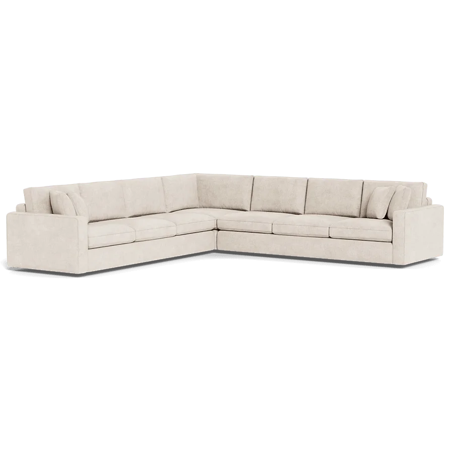 Custom Slipcover for 3-Piece 6-Seat Corner Sectional