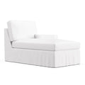 Custom Slipcover for Right Arm Chaise Section Component