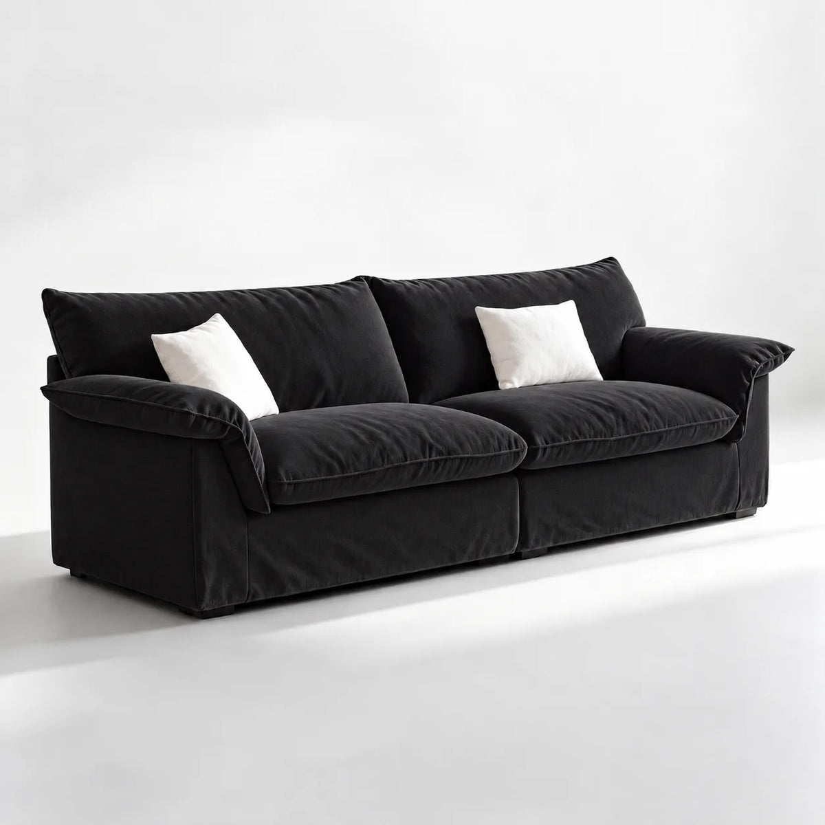 Custom Sofa Slipcover — Performance HH200 · Charcoal
