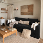 Custom Sofa Slipcover — Performance HH200 · Charcoal