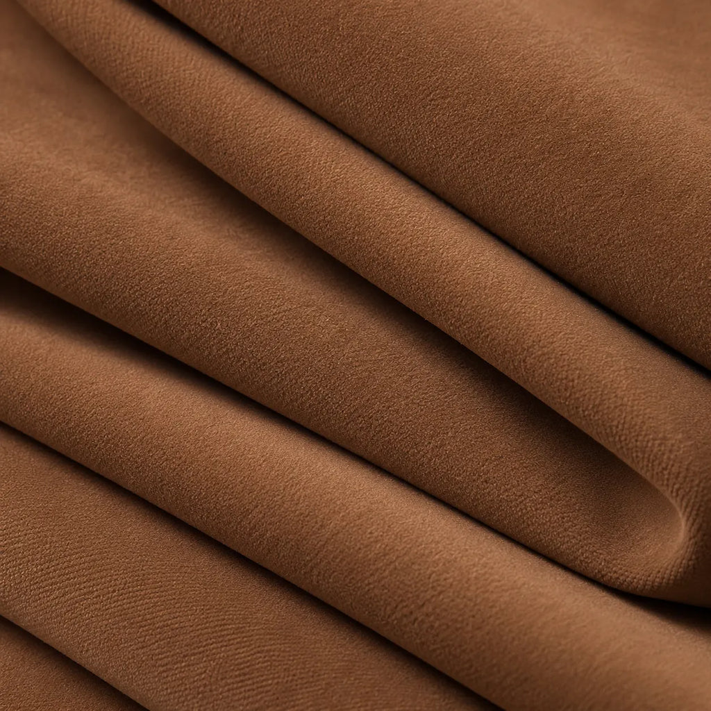 Custom Bed Frame Cover — Performance HH200 · Chestnut Brown