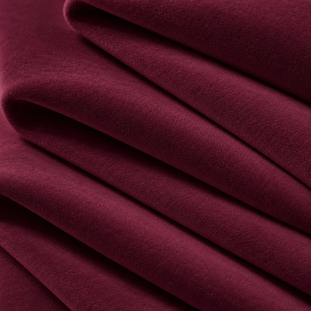 Custom Bed Frame Cover — Performance HH200 · Deep Burgundy Plum