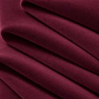 Custom Bed Frame Cover — Performance HH200 · Deep Burgundy Plum