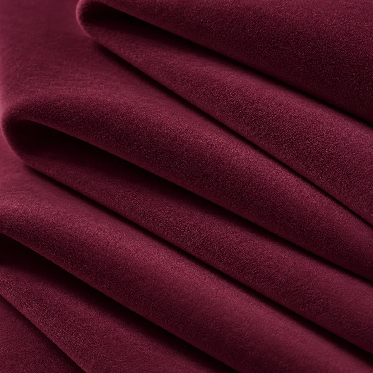 Custom Bed Frame Cover — Performance HH200 · Deep Burgundy Plum