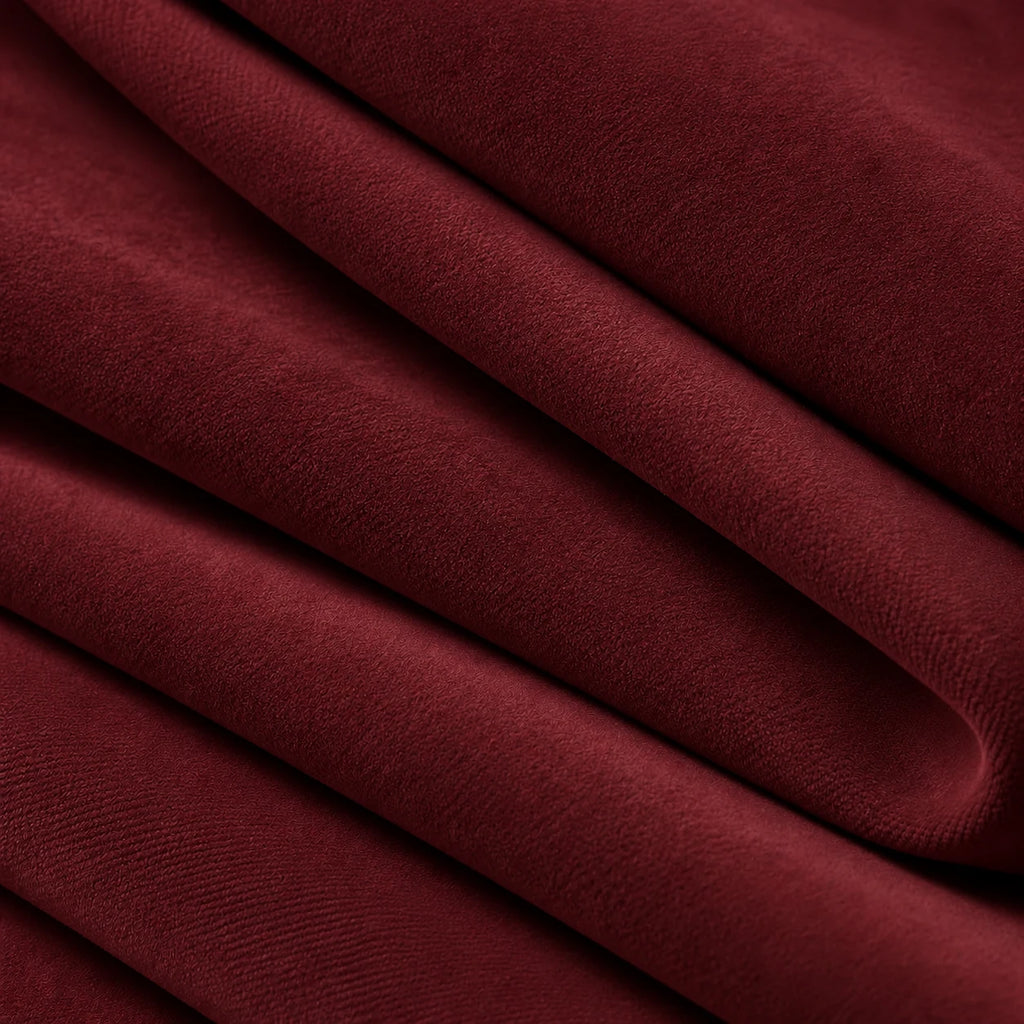 Custom Bed Frame Cover — Performance HH200 · Deep Burgundy