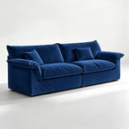 Custom Sofa Slipcover — Performance HH200 · Luxury Navy