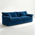 Custom Sofa Slipcover — Performance HH200 · Royal Blue