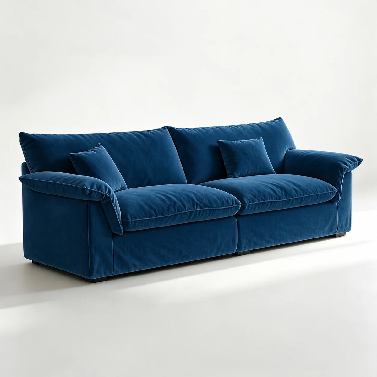 Custom Sofa Slipcover — Performance HH200 · Royal Blue