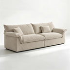 Custom Sofa Slipcover — Performance HH200 · Sandstone