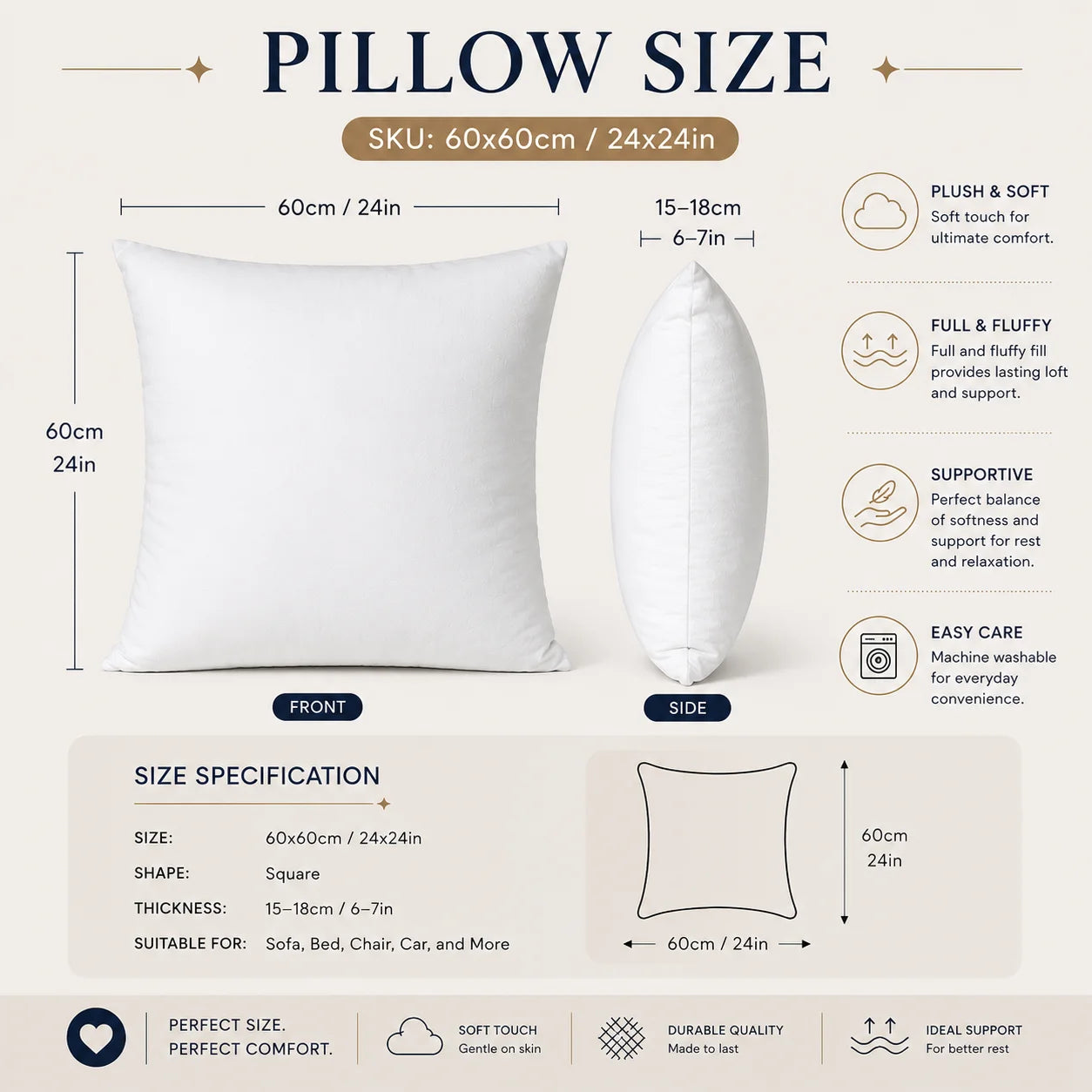 Custom Throw Pillow Cover