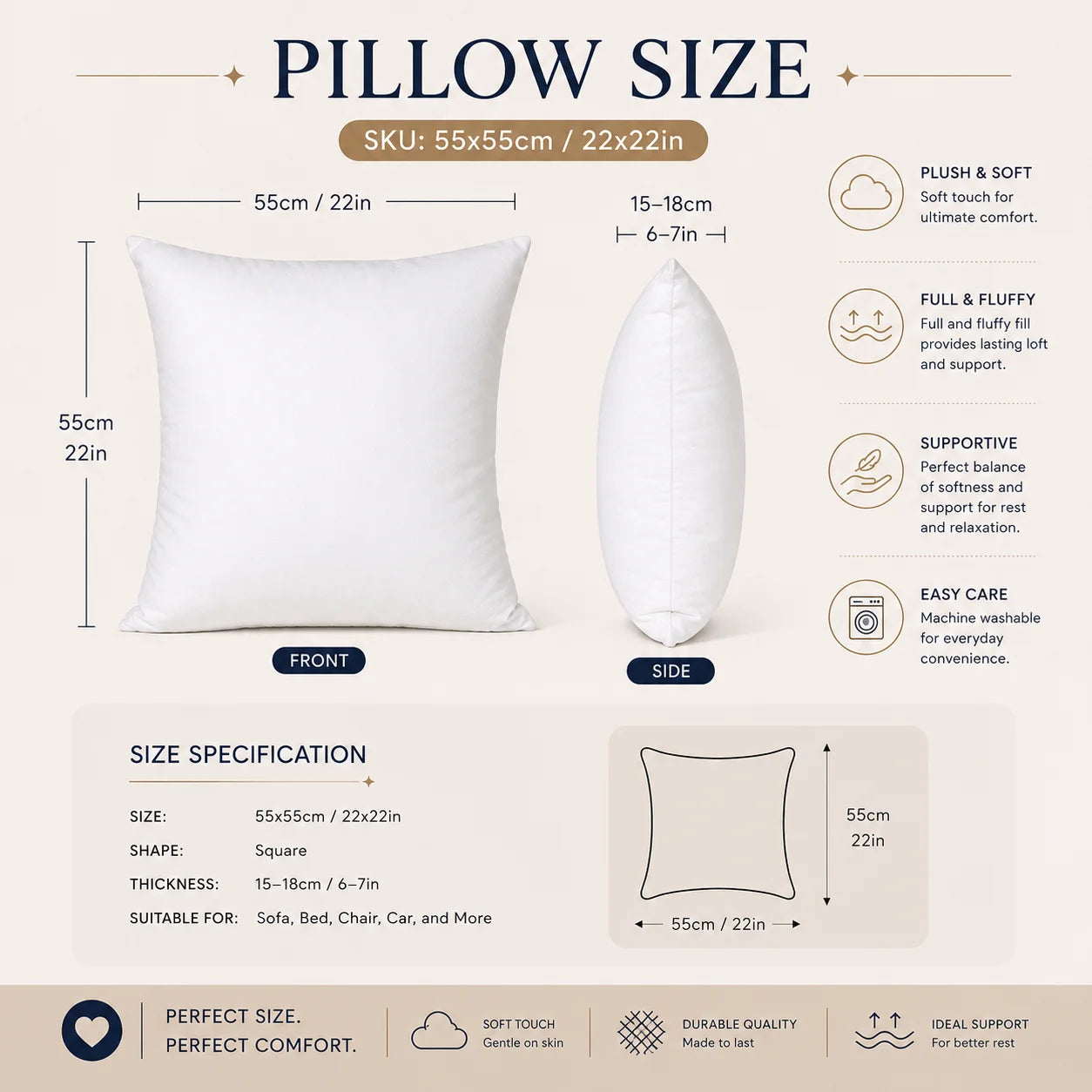Custom Throw Pillow Cover