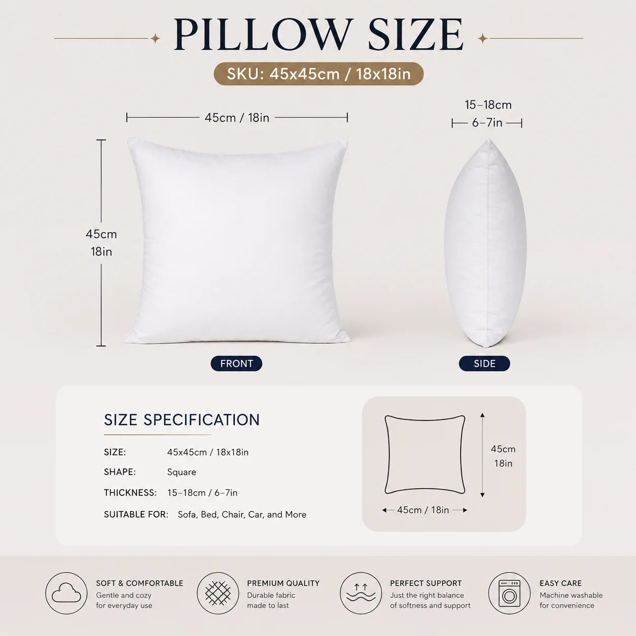 Custom Throw Pillow Cover