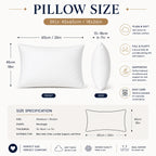 45 × 65 cm (18 × 26") Custom Throw Pillow Cover