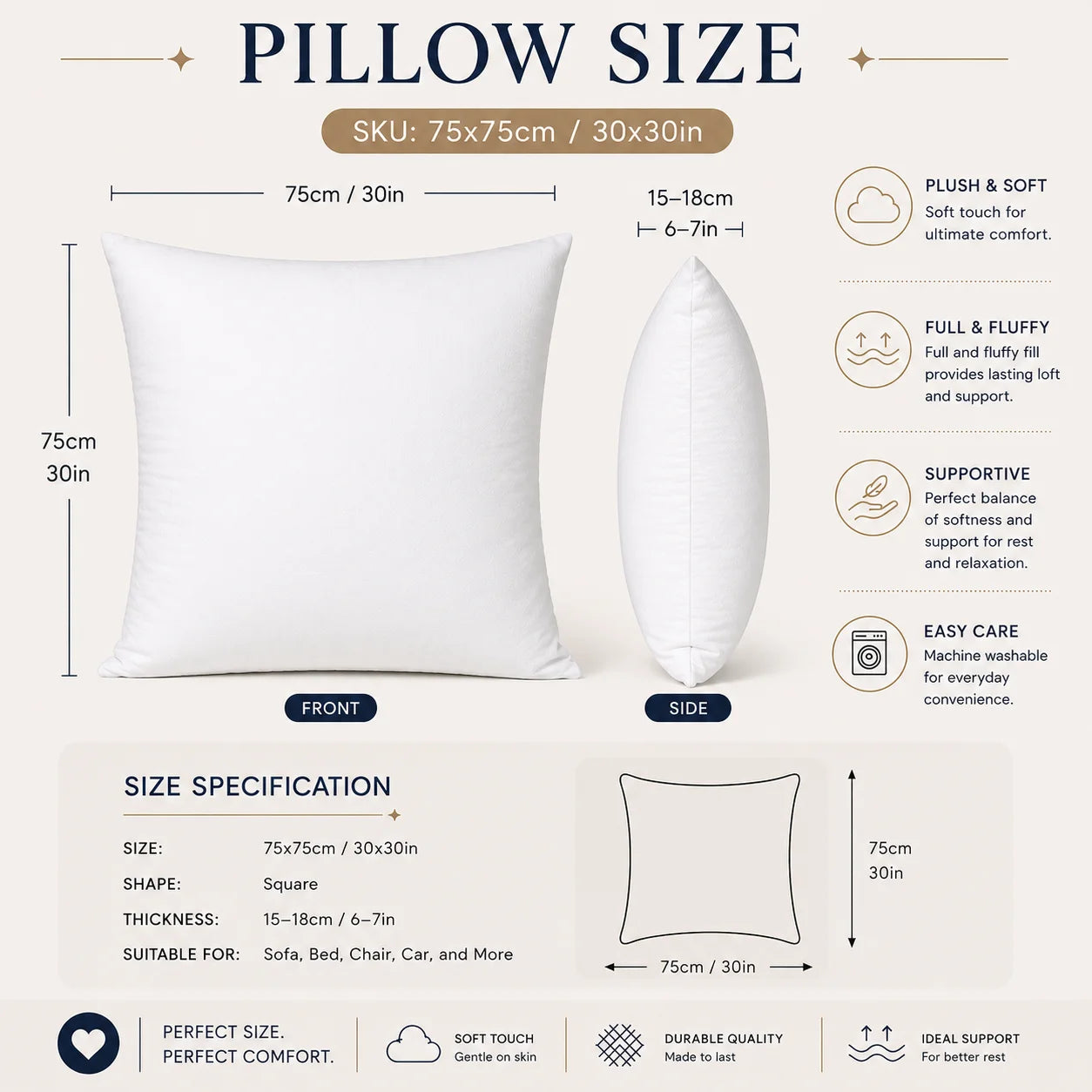 Custom Throw Pillow Cover