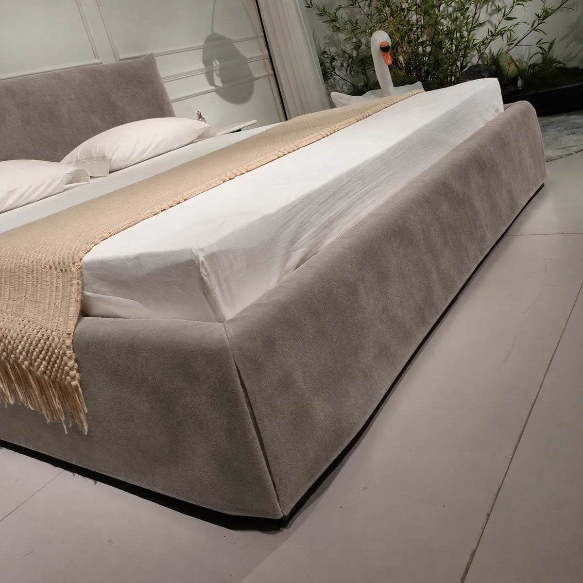 Custom Bed Frame Cover — Luna · Golden Camel