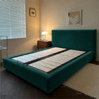 Custom Bed Frame Cover — Performance HH200 · Forest Green