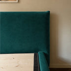 Custom Bed Frame Cover — Performance HH200 · Forest Green