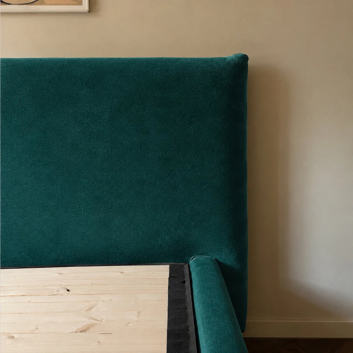Custom Bed Frame Cover — Performance HH200 · Forest Green