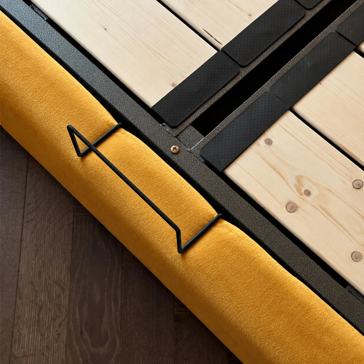 Custom Bed Frame Cover — Performance HH200 · Honey Gold