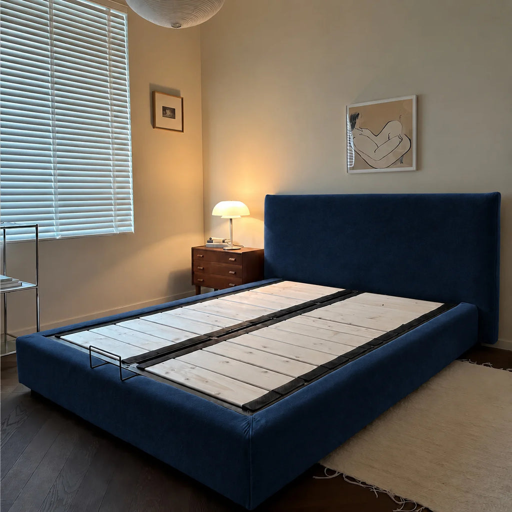 Custom Bed Frame Cover — Performance HH200 · Luxury Navy