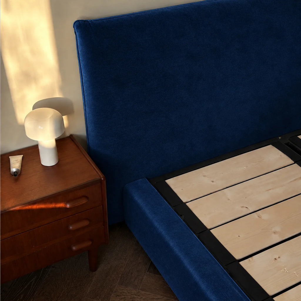 Custom Bed Frame Cover — Performance HH200 · Luxury Navy