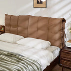 Custom Headboard Cover with Oversized Cushions (Bow tie)