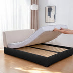 Custom Inset Bed Frame Cover