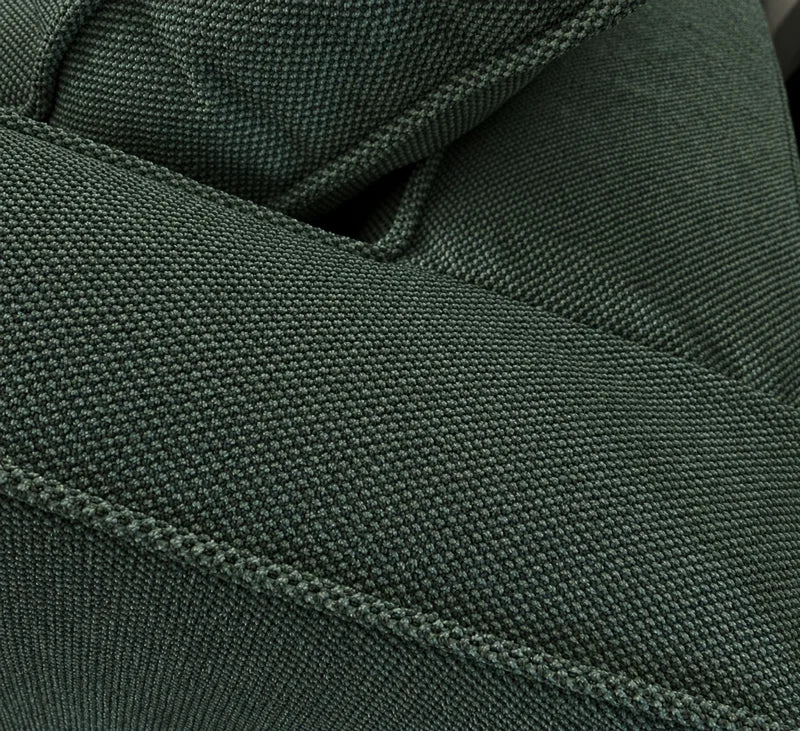 Custom Sofa Slipcover — Marlowe Linen-Blend 625 · Forest Green