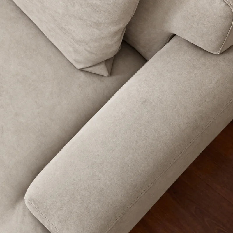 Custom Sofa Slipcover — Performance HH200 · Sandstone