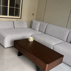 Custom Sofa Slipcover — Performance HH200 · Soft Silver Gray