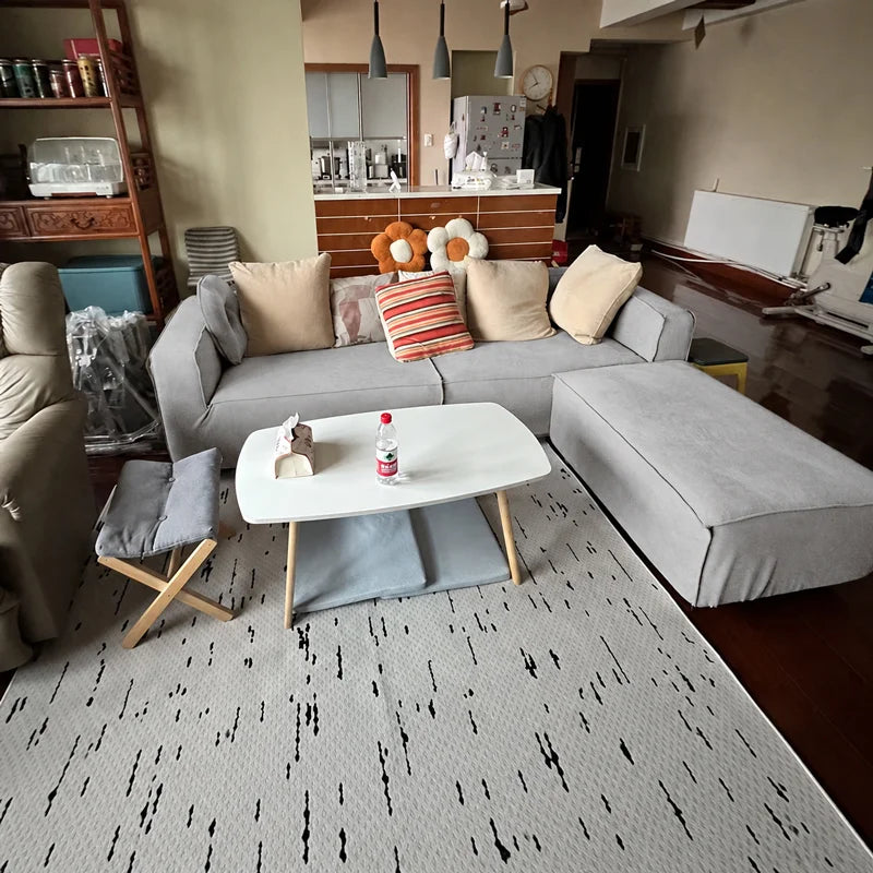 Custom Sofa Slipcover — Performance HH200 · Soft Silver Gray