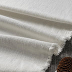 Pure Linen-Cotton DE74 - 01 | White