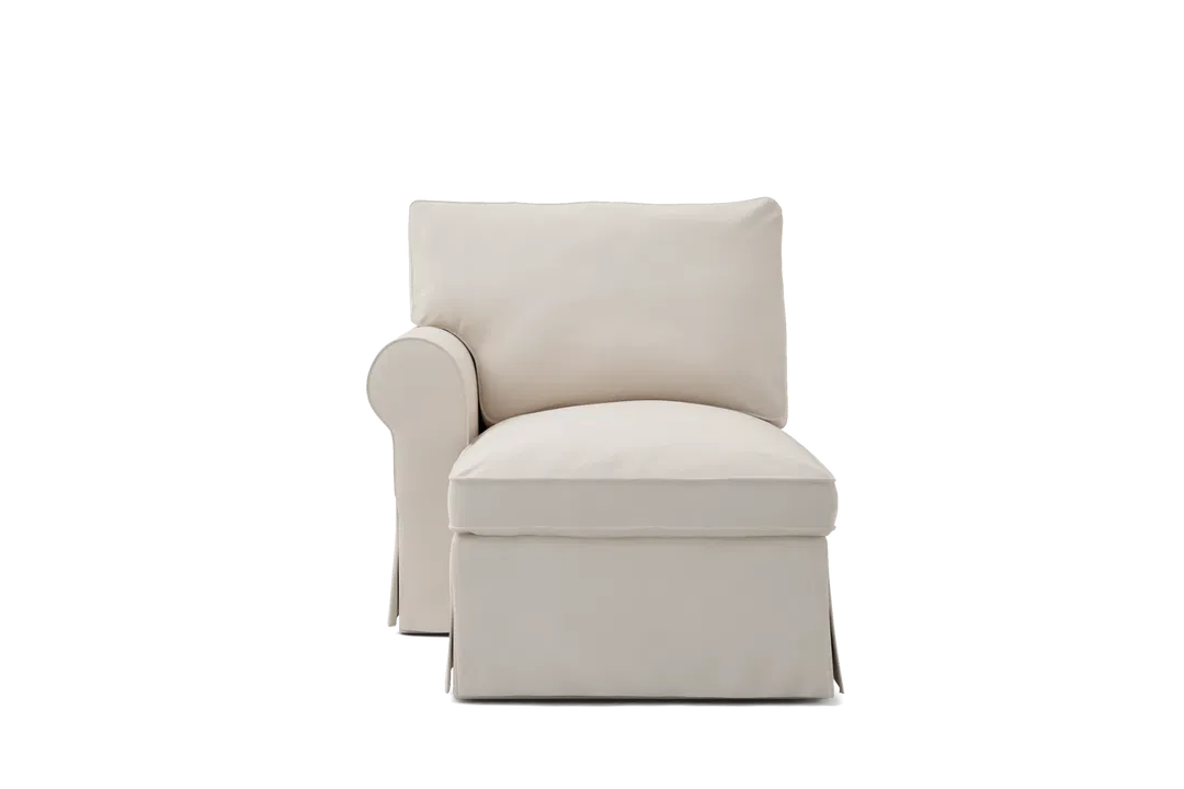 Ektorp Chaise with Left Armrest Cover